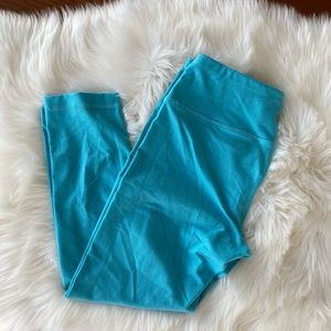 Bright Blue Yoga Leggings